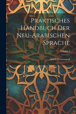 Praktisches Handbuch Der Neu-Arabischen Sprache; Volume 3 - Adolf Wahrmund - cover