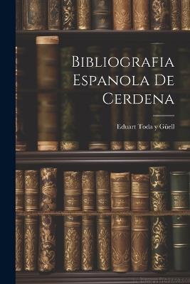Bibliografia espanola de Cerdena - cover