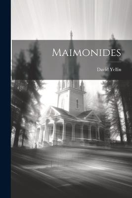 Maimonides - Yellin David - cover