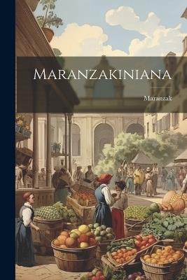 Maranzakiniana - Maranzak - cover