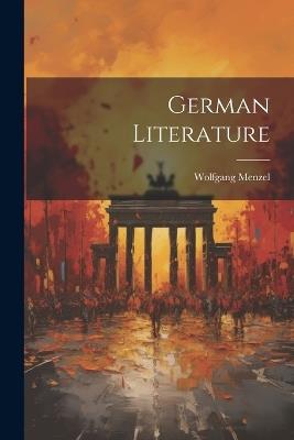 German Literature - Wolfgang Menzel - cover