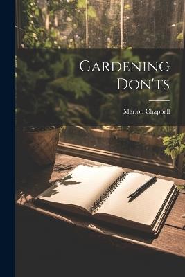 Gardening Don'ts - Marion Chappell - cover