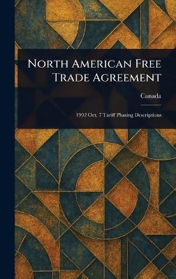 North American Free Trade Agreement - Canada - cover
