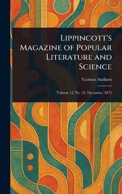 Lippincott's Magazine of Popular Literature and Science - Various - cover