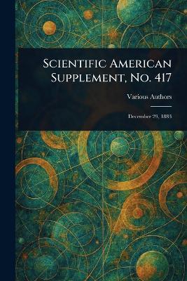 Scientific American Supplement, No. 417 - Various - cover