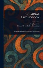 Criminal Psychology