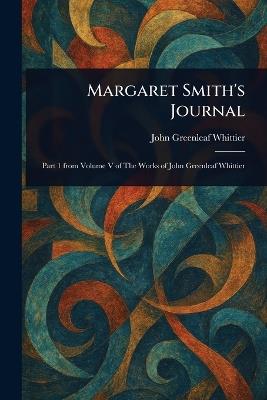 Margaret Smith's Journal - John Greenleaf Whittier - cover