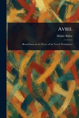 Avril - Hilaire Belloc - cover