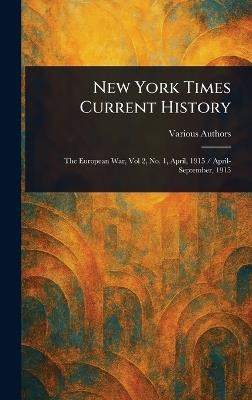 New York Times Current History - Various - cover