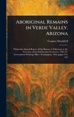 Aboriginal Remains in Verde Valley, Arizona