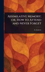 Assimilative Memory; or, How to Attend and Never Forget