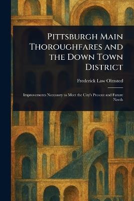 Pittsburgh Main Thoroughfares and the Down Town District - Frederick Law Olmsted - cover