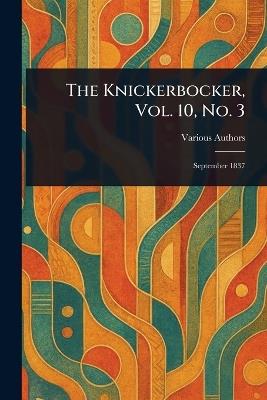 The Knickerbocker, Vol. 10, No. 3 - Various - cover
