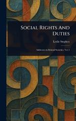 Social Rights And Duties