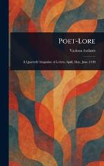 Poet-Lore