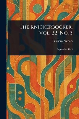 The Knickerbocker, Vol. 22, No. 3 - Various - cover