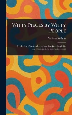 Witty Pieces by Witty People - Various - cover