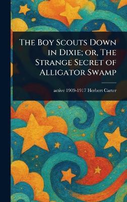 The Boy Scouts Down in Dixie; or, The Strange Secret of Alligator Swamp - Herbert Active 1909-1917 Carter - cover