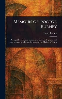 Memoirs of Doctor Burney - Fanny Burney - cover