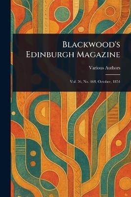 Blackwood's Edinburgh Magazine - Various - cover