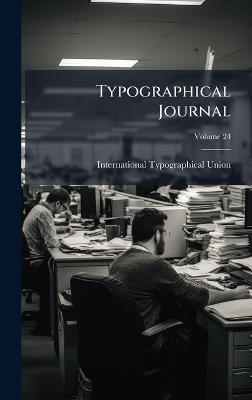 Typographical Journal - cover