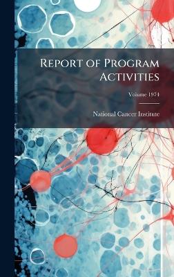 Report of Program Activities - cover