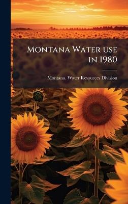 Montana Water use in 1980 - cover