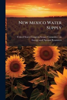 New Mexico Water Supply - cover