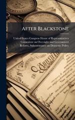 After Blackstone