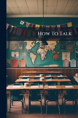 How To Talk - cover