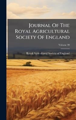 Journal Of The Royal Agricultural Society Of England - cover