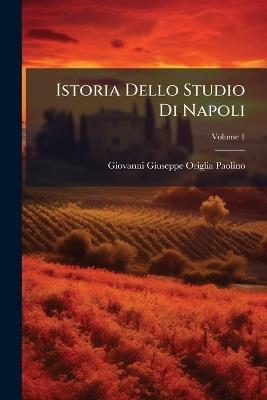 Istoria Dello Studio Di Napoli - cover
