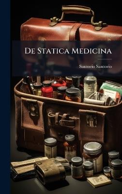 De Statica Medicina - Santorio Santorio - cover