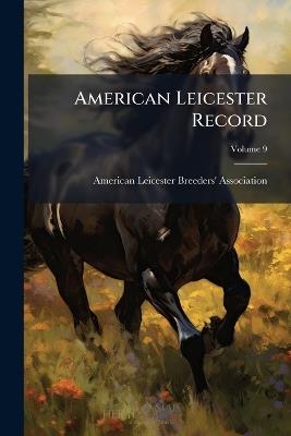 American Leicester Record - cover