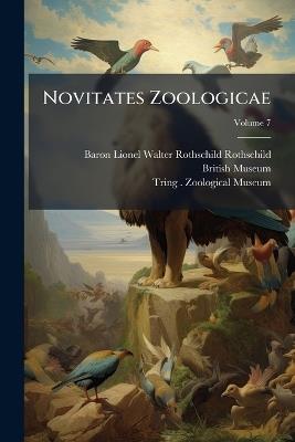 Novitates Zoologicae - cover