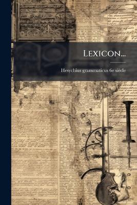 Lexicon... - cover