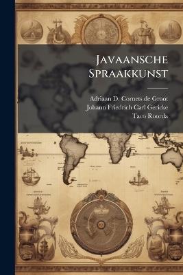 Javaansche Spraakkunst - Taco Roorda - cover