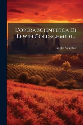 L'opera Scientifica Di Lewin Goldschmidt... - Adolfo Sacerdoti - cover