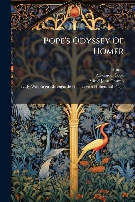 Pope's Odyssey Of Homer - Alexander Pope - cover