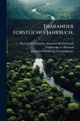 Tharander forstliches Jahrbuch. - cover