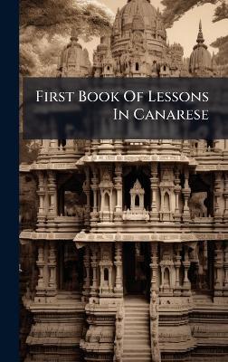 First Book Of Lessons In Canarese - cover