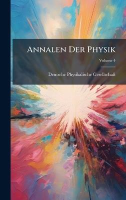 Annalen Der Physik - Deutsche Physikalische Gesellschaft - cover