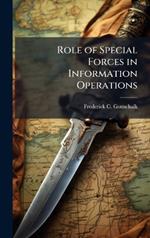 Role of Special Forces in Information Operations