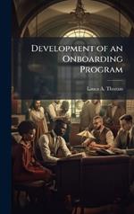 Development of an Onboarding Program