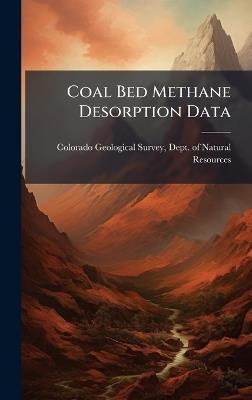 Coal Bed Methane Desorption Data - cover