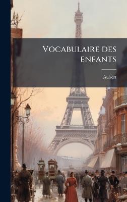 Vocabulaire des enfants - cover