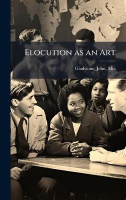Elocution as an Art - cover