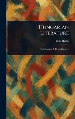Hungarian Literature - Emil Reich - cover