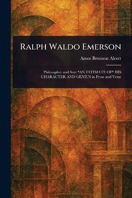 Ralph Waldo Emerson - Amos Bronson Alcott - cover