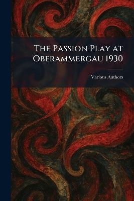 The Passion Play at Oberammergau 1930 - cover
